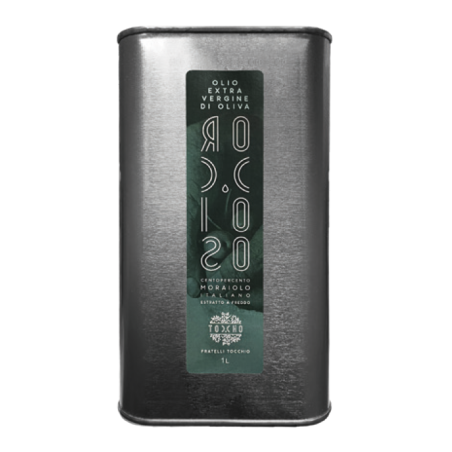 Roccioso Lattina 1L - Olio Extravergine di Oliva Moraiolo